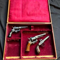 Coffret ancien pour arme de poing - Pistolet/Revolver