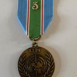 M&eacute;daille FINUL/ONU Liban 3 missions