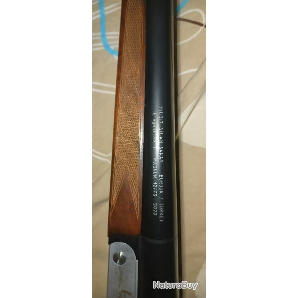 Fusil cal 12 juxtapos� yildiz �l�gant A 3 t