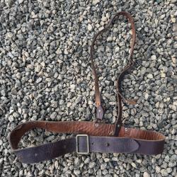 Ceinturon + Baudrier Officier - Sous Officier Avec Initiales Italie WW2