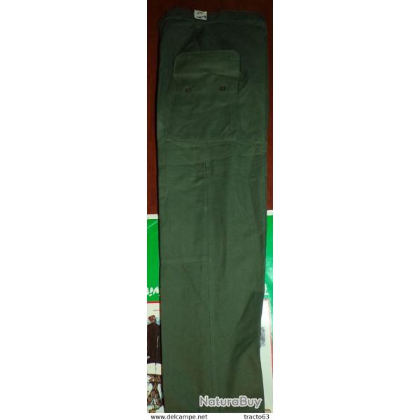 PANTALON DE L'ARMEE FRANCAISE SANS TAMPON , TAILLE 40 EN TAILLE CIVILE SOIT 80 CM DE TOUR DE CEINTUR