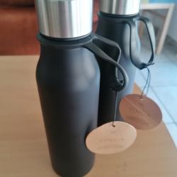 2 gourdes vinga inox isotherme avec poign&eacute;e neuves
