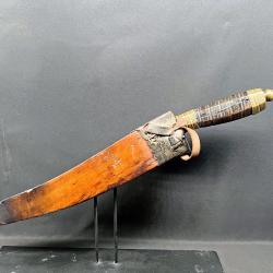 ANCIENNE SUPERBE MACHETTE DE LA PERIODE COLONIALE ESPAGNOLE AUX PHILIPPINES POUR COLLECTION