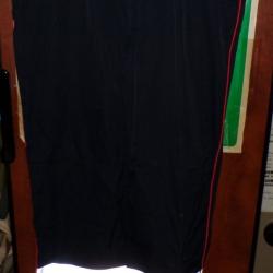 PANTALON PFEU.2R DES SAPEURS-POMPIERS  , TAILLE 92-96 SOIT XXL OU 46-48  , FABRICATION FRANCAISE PAU