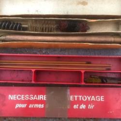 2 Boites Kit de nettoyage canon - Baguette + Ecouvillons - Calibre 22 Lr et Calibre 12