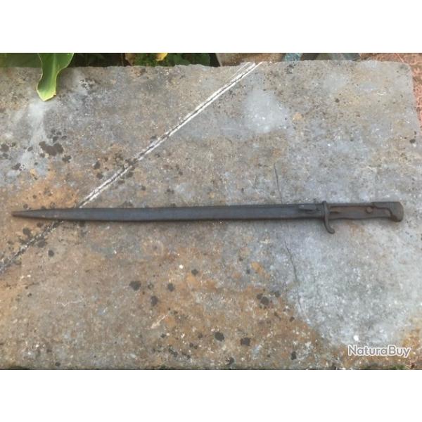 Rare Ba�onnette sabre Mod�le 1898 1er Type avec Fourreau - P.D. Luneschloss - Solingen W 1907