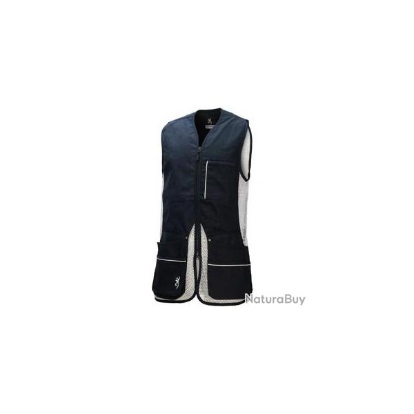 GILET DE TIR BROWNING SPORT SHOOTER RIGHT HAND MARINE XL