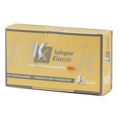 MUNITIONS SOLOGNE CALIBRE 7MM WSM NOSLER BT 150gr - 9.7g x20