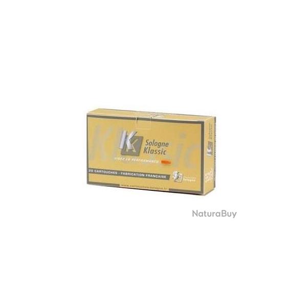 MUNITIONS SOLOGNE CALIBRE 7MM WSM NOSLER BT 150gr - 9.7g x20