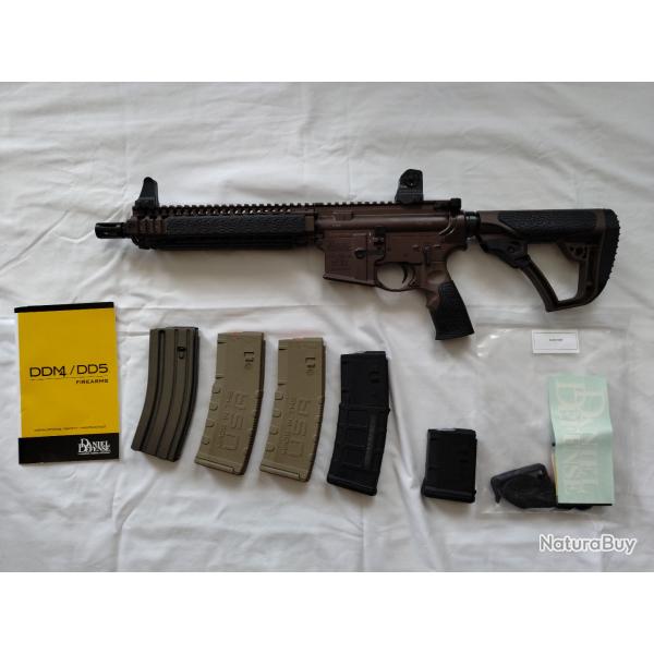 DANIEL DEFENSE MK18 Brown - Canon 10.3" - Calibre .223 Rem