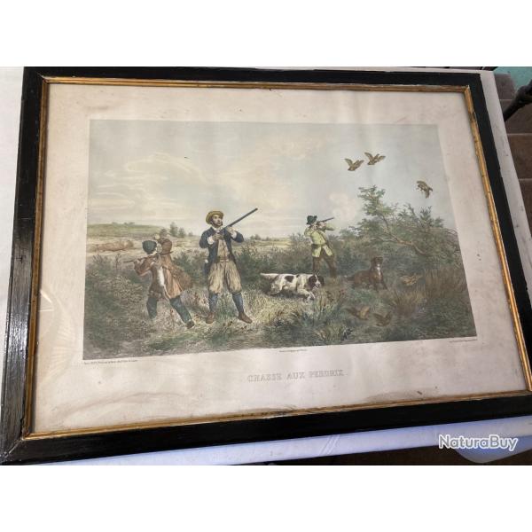 2 lithos de chasse de Grenier