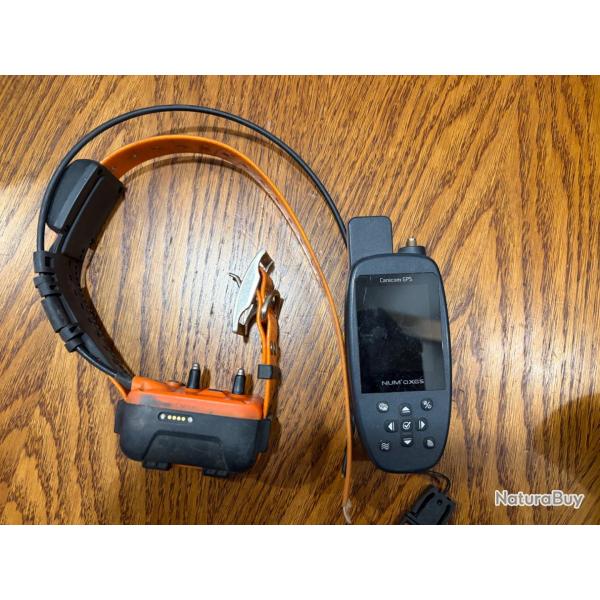 Bonjour je vend Collier gps canicom plus base