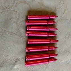 Lot de cartouche factices 308, 30-06, 300 Win Mag