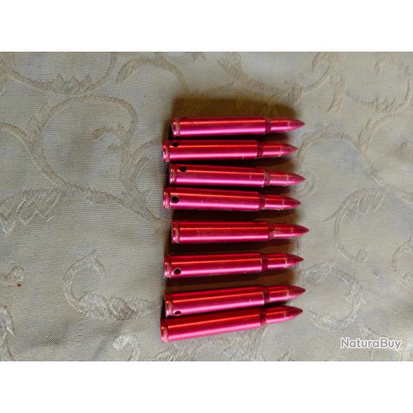 Lot de cartouche factices 308, 30-06, 300 Win Mag