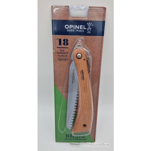 Couteau scie OPINEL n18 pliable