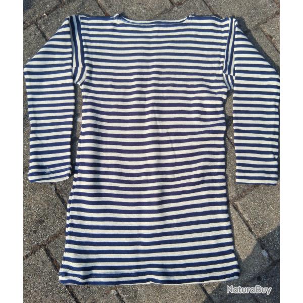 Authentique marini�re telnyachka tricot� taille M (50/3) arm�e russe neuve fabriqu�e en Russie