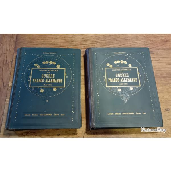 histoire guerre franco-allemande 1870 1871 militaria T 1&2 complets
