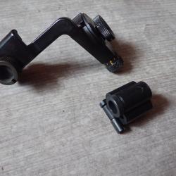 DIOPTRE + TUNNEL + iris pour fusil K31 Rubin Schmidt Suisse