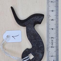 Chien ancien pour arme &agrave; percussion ( c&ocirc;t&eacute; droit ) ref. 1