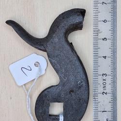 Chien ancien pour arme &agrave; percussion ( c&ocirc;t&eacute; droit ) ref. 2