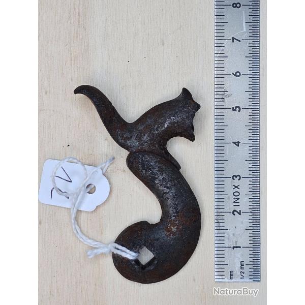 Chien ancien pour arme � percussion ( c�t� droit ) ref. 12