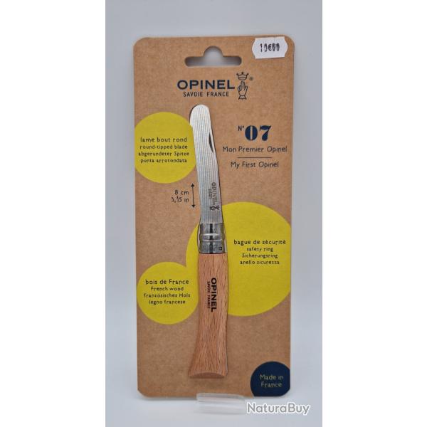 Couteau OPINEL bout rond n07