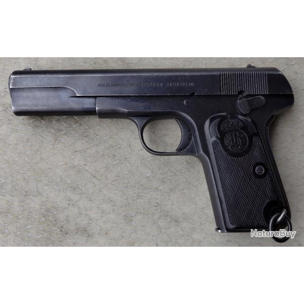 Pistolet HUSQVARNA 1907