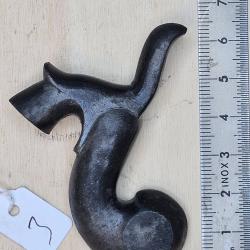 Chien ancien pour arme &agrave; percussion ( c&ocirc;t&eacute; gauche ) ref. 3