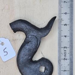 Chien ancien pour arme &agrave; percussion ( c&ocirc;t&eacute; gauche ) ref. 5