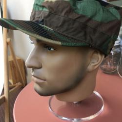 Casquette US Army Woodland neuve taille 61 Arm&eacute;e Am&eacute;ricaine ann&eacute;e 80's