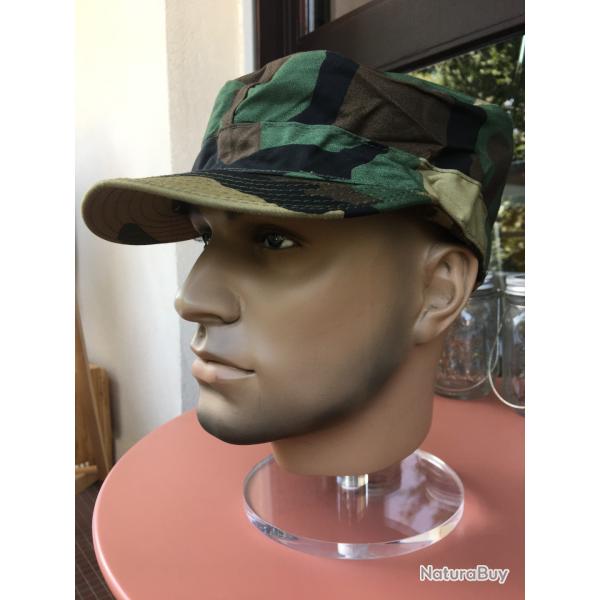 Casquette US Army Woodland neuve taille 58-59 Arm�e Am�ricaine