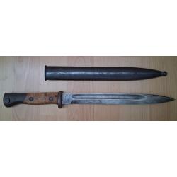BAIONNETTE MAUSER 84-98 avec fourreau TBE