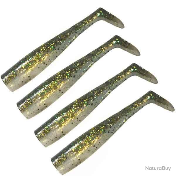 Leurre Souple Astushad 85 Green Bass - Par 4