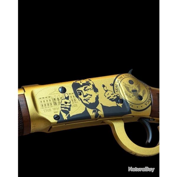 Magnifique Winchester 94 Big Bore 375 Winchester �dition limit�e Donald Trump