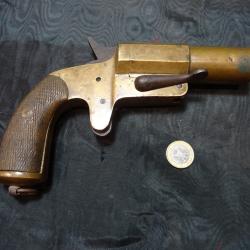 pistolet lance-fus&eacute;e fran&ccedil;ais Premi&egrave;re Guerre mondiale,  mod&egrave;le 1917. Calibre 4