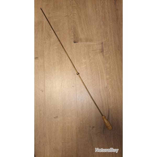 Baguette en laiton de chargement poudre noir