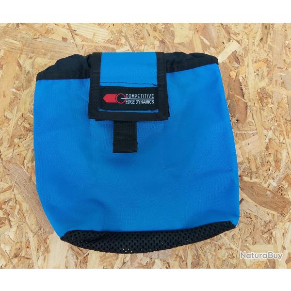 Pochette munitions/douilles repliable Competitive Edge Dynamics Bleue /CED Universal Pouch