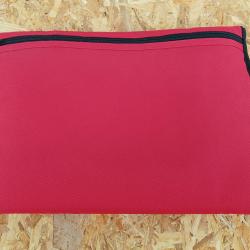 Pochette/Housse rangement arme de poing CED Rouge