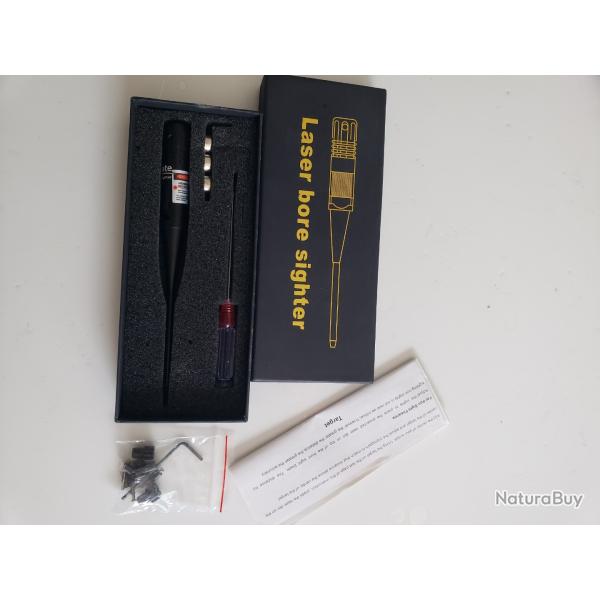 Pointer lazer pour reglage de lunette de tir