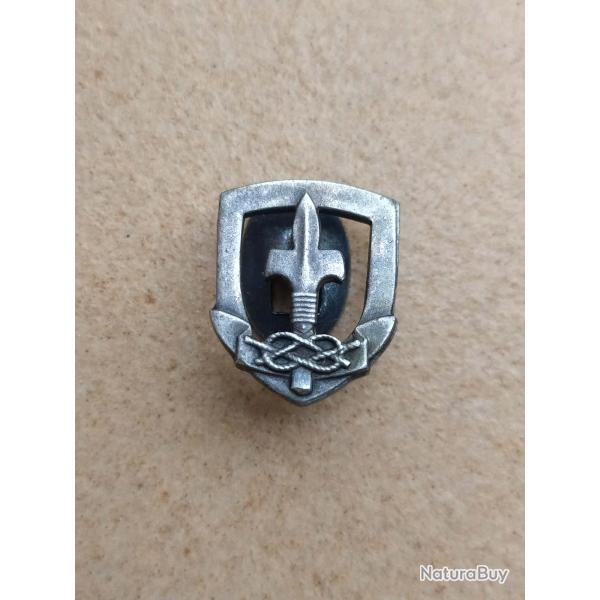 MEDAILLE INSIGNE DE BOUTONNIERE POUR SCOUT INSIGNE DES ECLAIREURS NEUTRES DE FRANCE