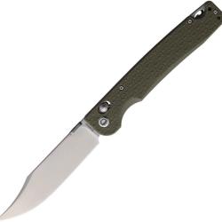 Couteau Daggerr Pike Crossbar Lock Clip Point Acier 8Cr14MoV Manche FRN Olive Stonewash DGRPKXOLSW