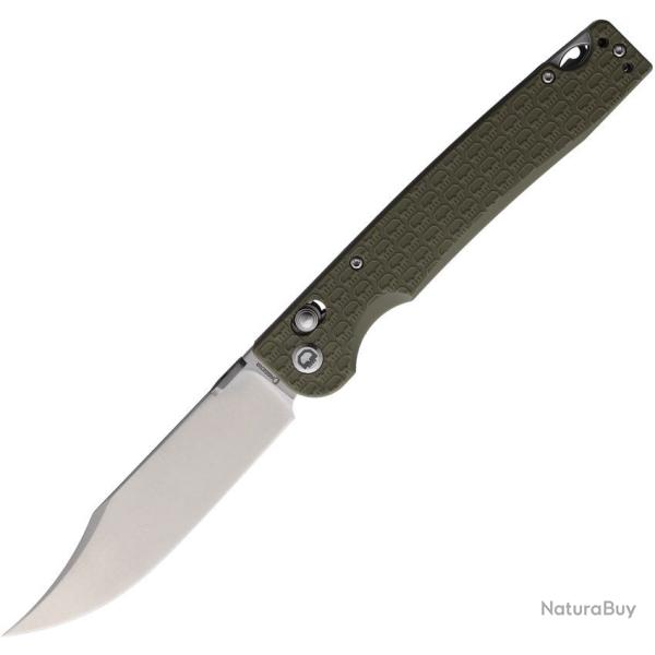 Couteau Daggerr Pike Crossbar Lock Clip Point Acier 8Cr14MoV Manche FRN Olive Stonewash DGRPKXOLSW