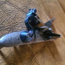 Superbe platine silex fusil de chasse