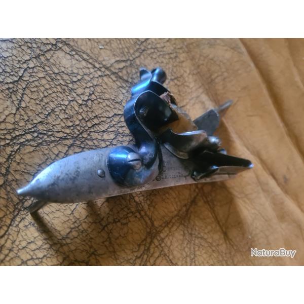 Superbe platine silex fusil de chasse