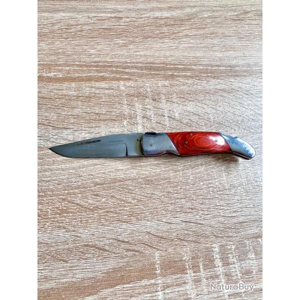 Couteau laguiole 7cm poign�e rouge avec �tui
