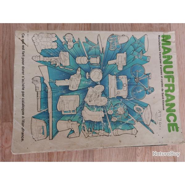 Ancien catalogue manufrance 1976