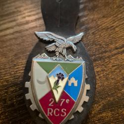 Insigne 27 &egrave;me RCS