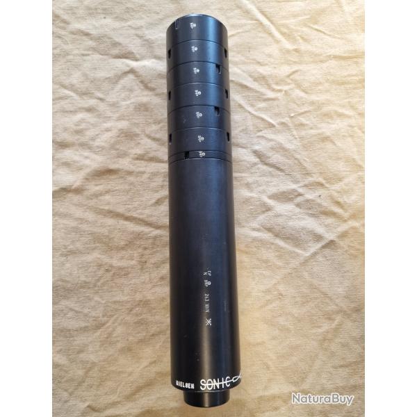 Silencieux - mod�rateur de son 1/2x20 NIELSEN SONIC 45 cal. 243 - SUPER OCCAZ HILMAR !!!