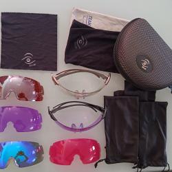 2 paires de Lunettes de tir Shoot-Off Master + 6 verres  P.Boutin Sport