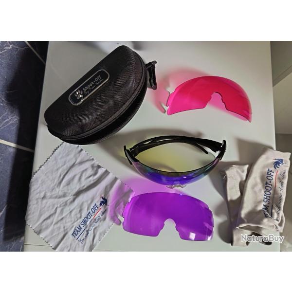 Lunettes de tir Shoot-Off Master 3 verres  P.Boutin Sport